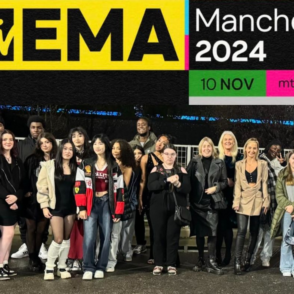 Coop Academy Manchester MTV EMA Awards 2024